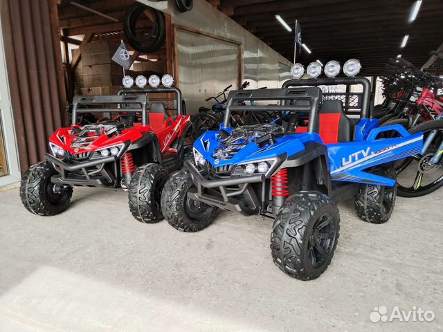 Электромобиль багги двухместный