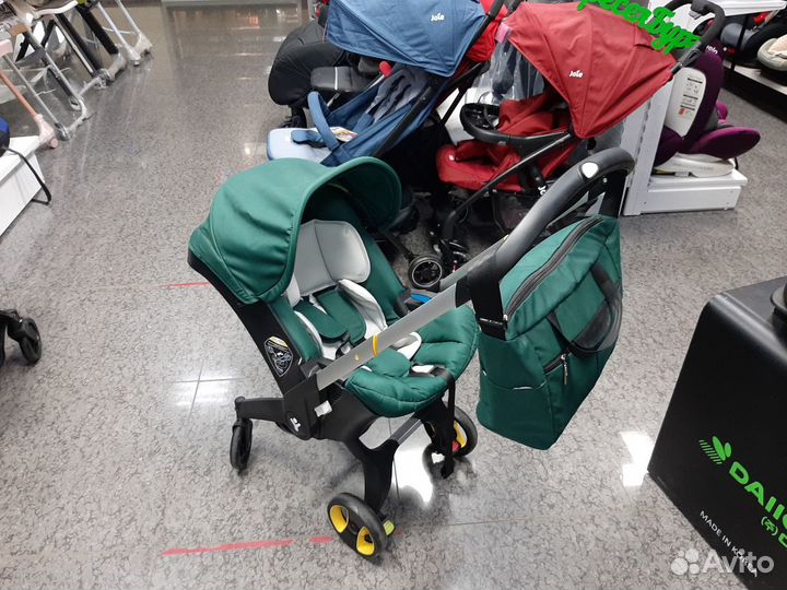 Коляска-автокресло Foo Foo 4 в 1 Green