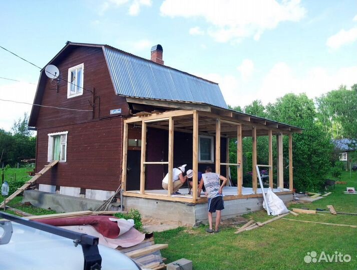 Веранда под ключ / гарантия результата