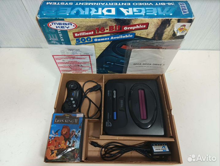 Sega mega drive 2 клон 90-х