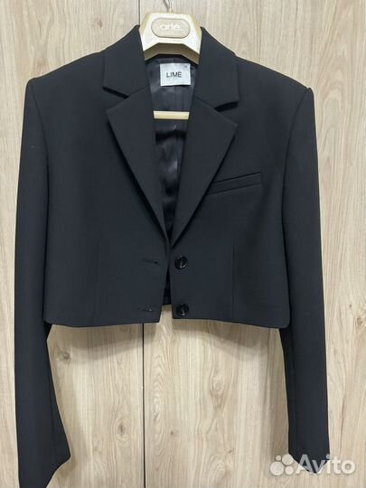 Укороченный пиджак lime