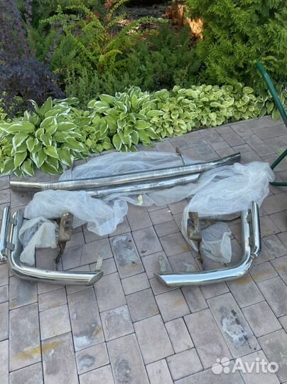 Защита бампера toyota land cruiser 200