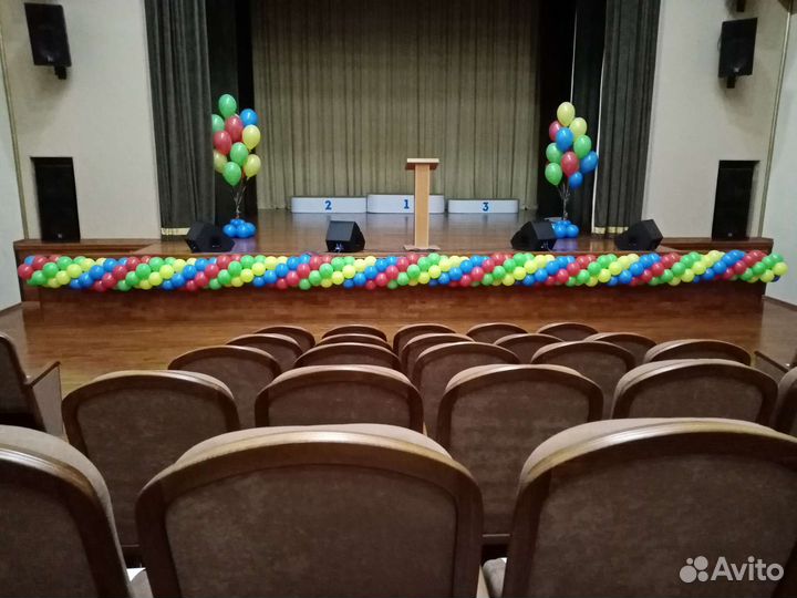 Оформление воздушными шарами