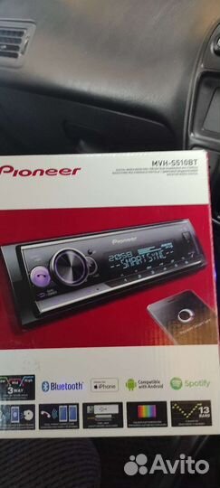 Магнитола Pioneer mvh s510bt