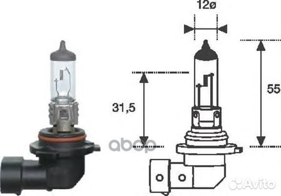 Лампа HB4 51W 12V P22d 002577300000 magneti MAR