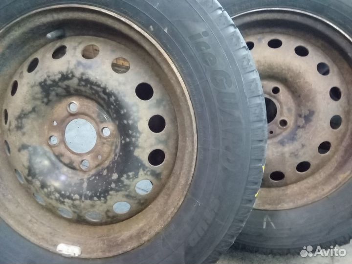 Штампованные диски r15 4x100 4шт