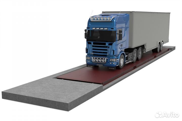 Платформенные автомобильные весы 40 тонн 16 метров