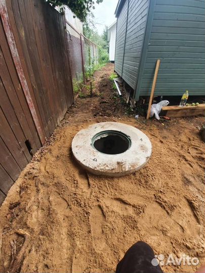 Септик из колец,Колодцы,Чистка,Углубление