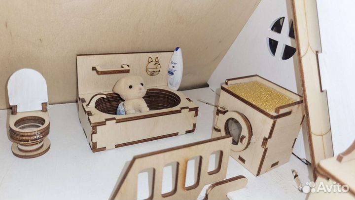 Домик кукольный