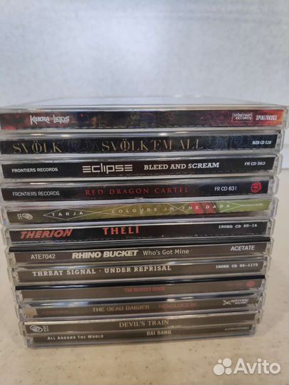 CD диски Rock, Metal