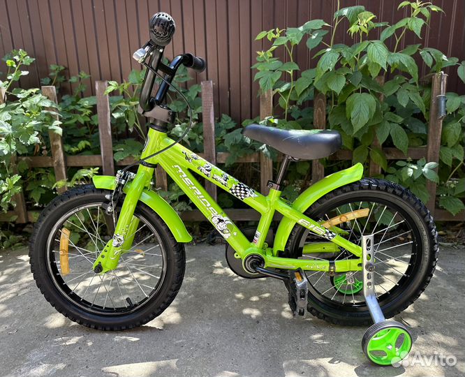 Детский велосипед 16 Merida алюминиевый