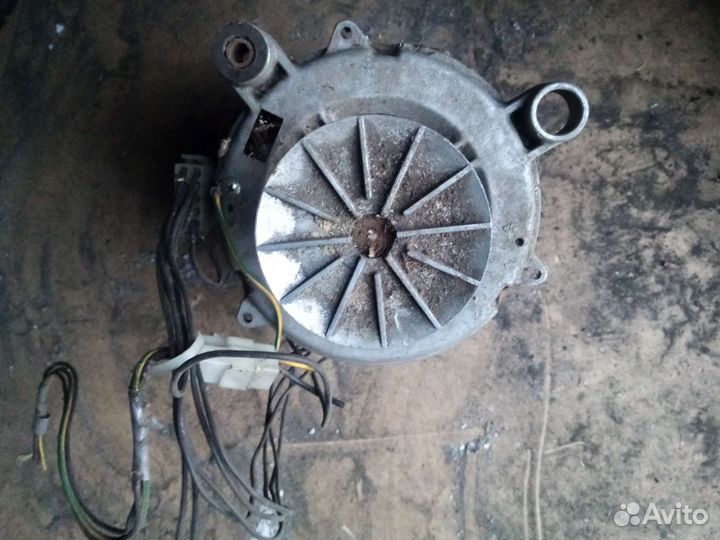 Двигатель мо шкивом