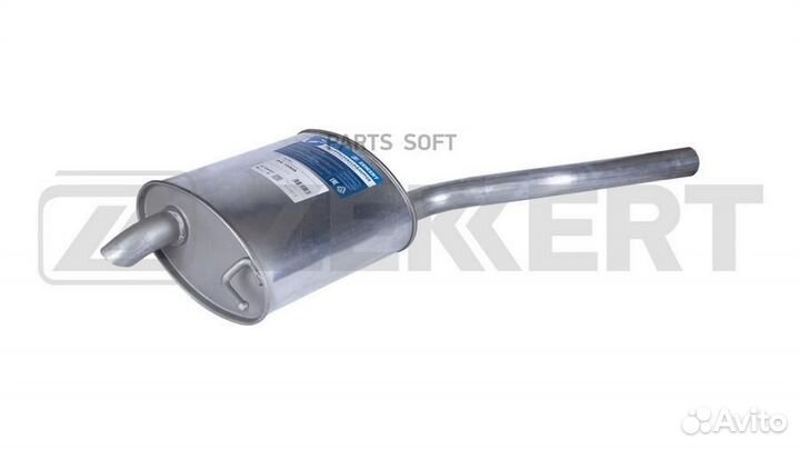 Глушитель основной Skoda Octavia (1Z3 1Z5) 04- zekkert GA1030A