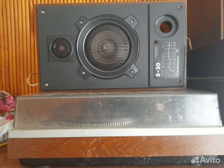 Проигрыватель винила СССР радиотехника