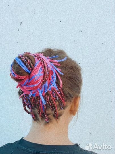 Плетение афрокосичек