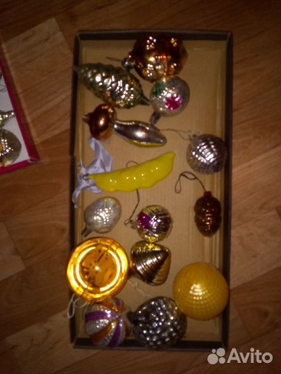 Елочные игрушки СССР