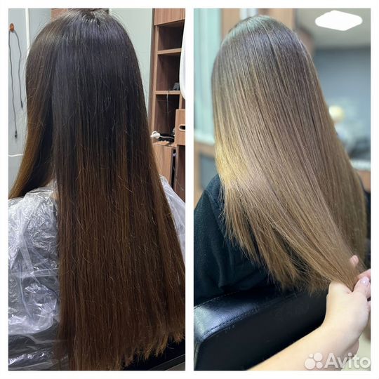 Стрижка / Сложное окрашивание волос