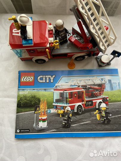 Lego City 60107 Пожарная машина