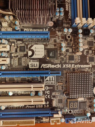 Пк на плате As rock x58 Extreme6