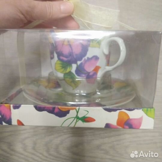 Чашка с блюдцем