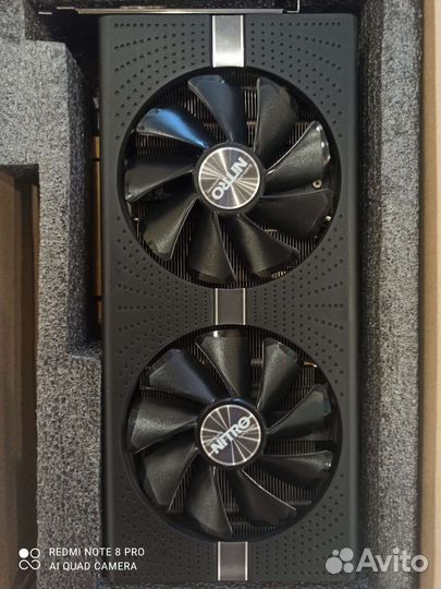 Видеокарта sapphire rx 570 nitro+ 8gb