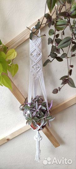 Кашпо подвес макраме