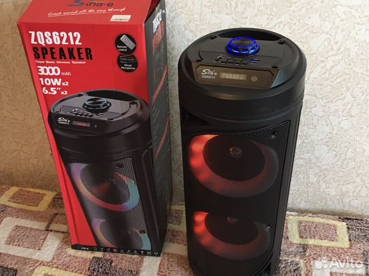 Блютуз колонка большая