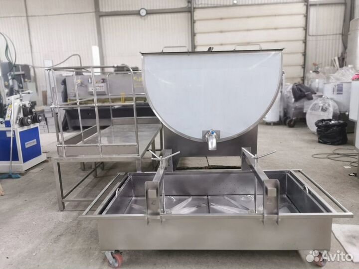 Творожная ванна,пресс тележки