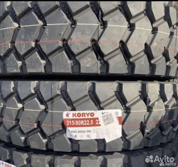 Шины Koryo 315/80 R22,5 (22PR)