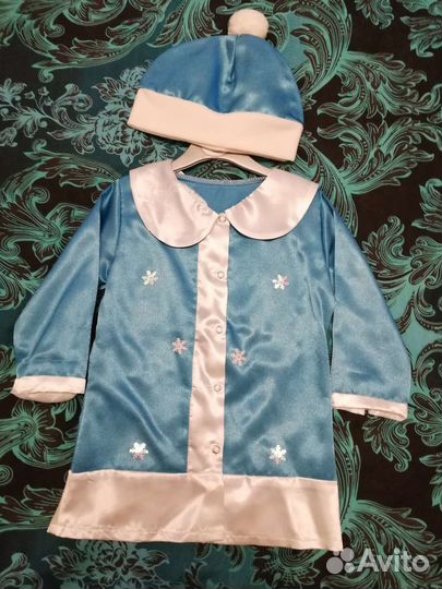 Костюм снегурочки детский