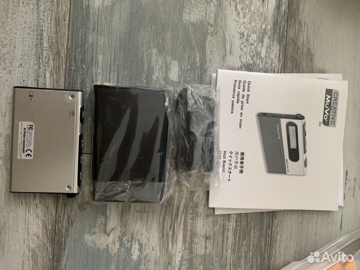 Раритеные плееры Creative, размером с кредитку