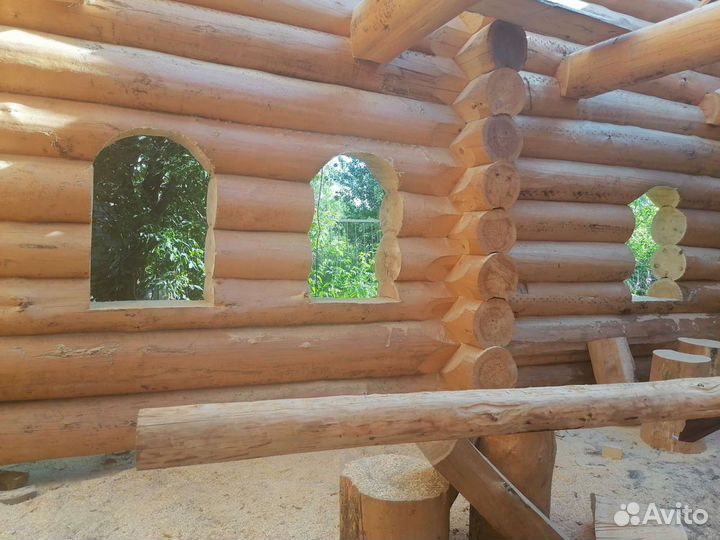 Рубленые дома и бани из кедра от производителя