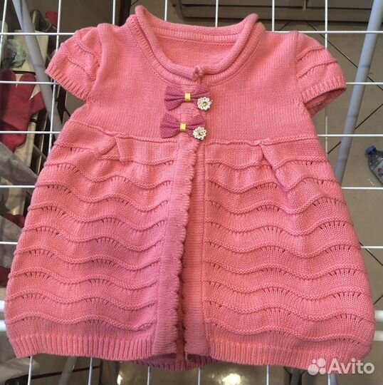Вещи для девочки 80-86, свитер 92
