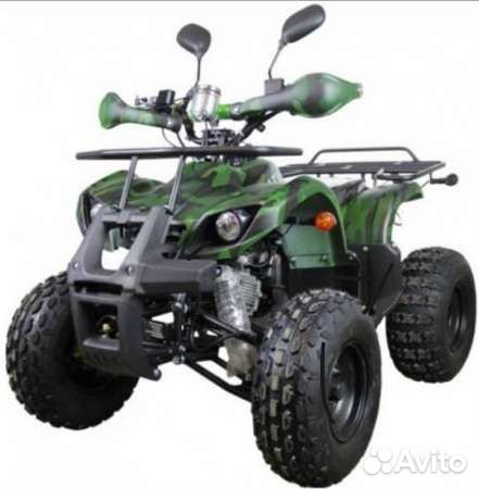Детский, подростковый квадроцикл. Двигатель 125см
