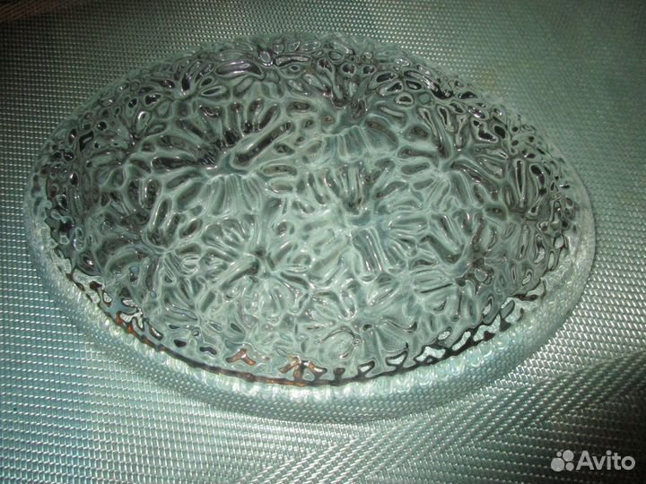 Пепельница СССР стекло