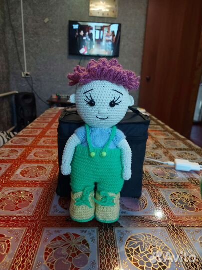Вязаные игрушки ручной работы