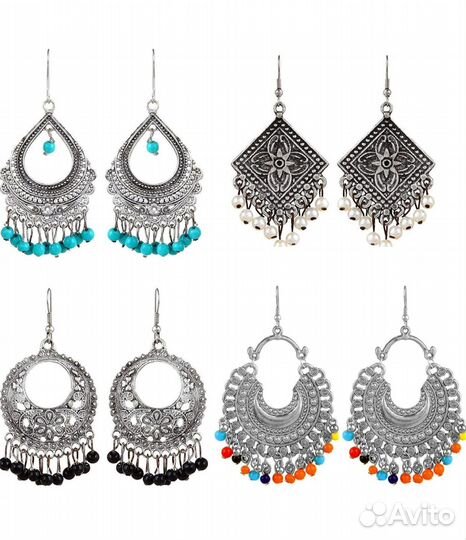 Индийская серьга