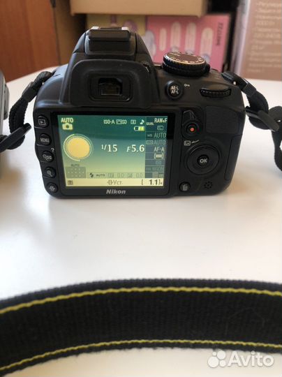 Зеркальный фотоаппарат nikon d3100