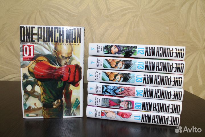 Манга Onepunchman Ванпанчмэн том 3