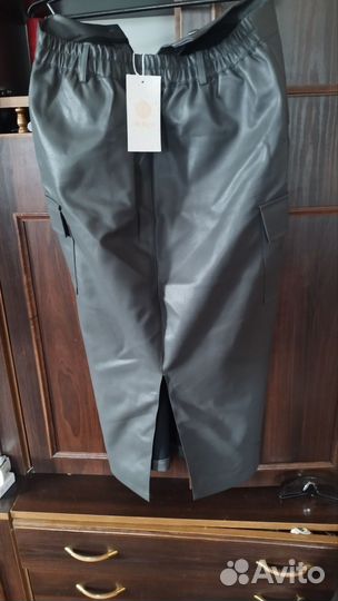 Кожаная юбка