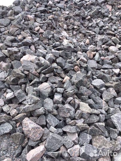 Щебень гранитный 70-350