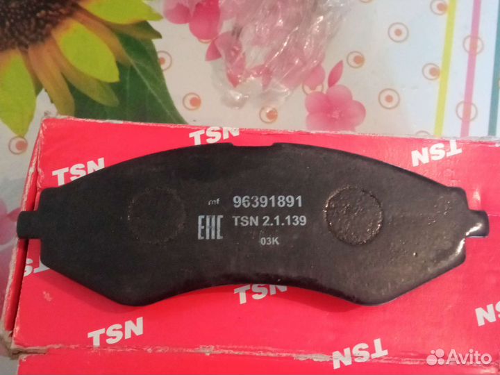 Тормозные колодки на chevrolet-daewoo