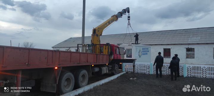 Аренда и услуги манипулятора, стрела 10 т, 13 м, борт 12 т, 7.5 м