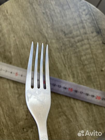 Вилка десертная серебро