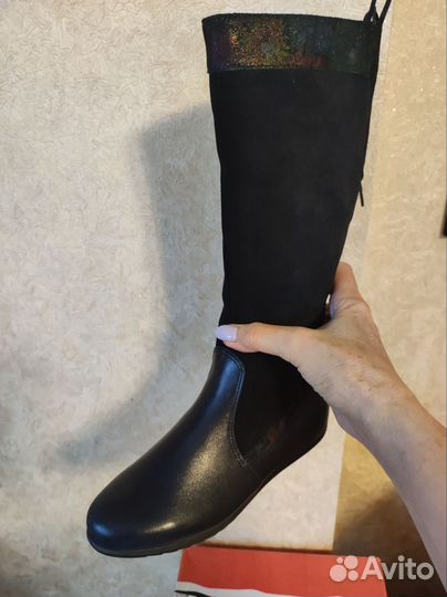 Сапожки новые Лель,кожа,34,37,37.5