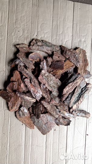 Кора сосны мульча