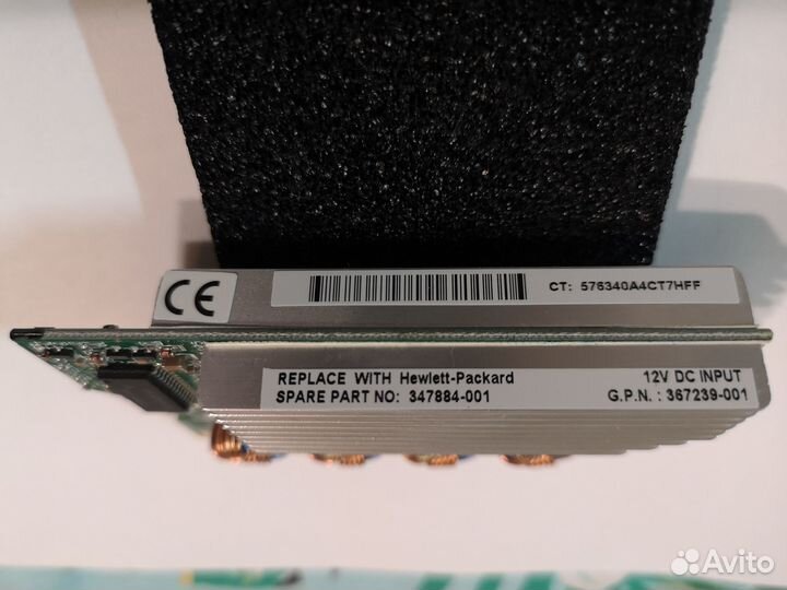 367239-001 Модуль HP VRM Для ML350G4/DL380G4/ML370