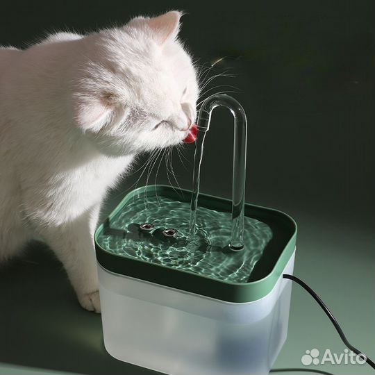 Автоматическая поилка фонтант для кошек