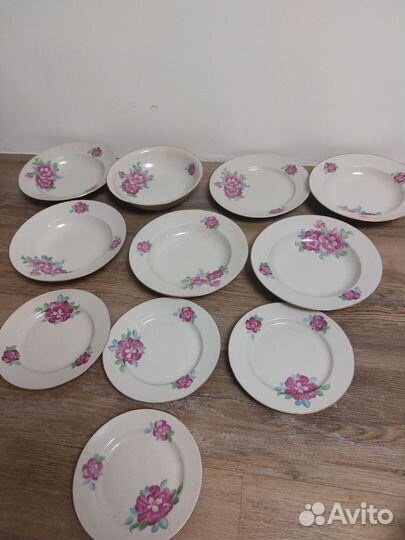 Сервиз столовый Дулево Фарфор СССР