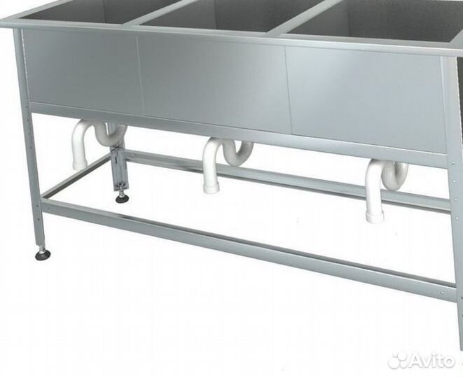 Ванна моечная 3 секц вм 3/400 есть разные размеры
